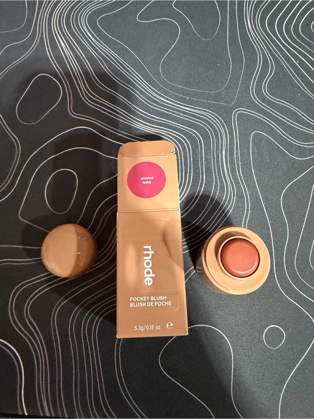RHODE Pocket Blush — Toasted Teddy Peach